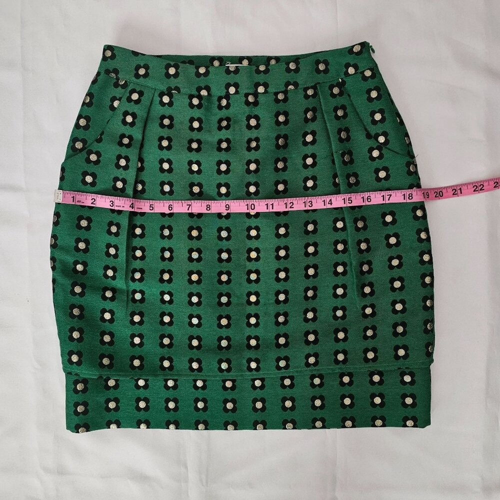 Anthropologie HD In Paris Women's Garden Glimmer Floral Mini Skirt Size US 2 - Picture 12 of 13